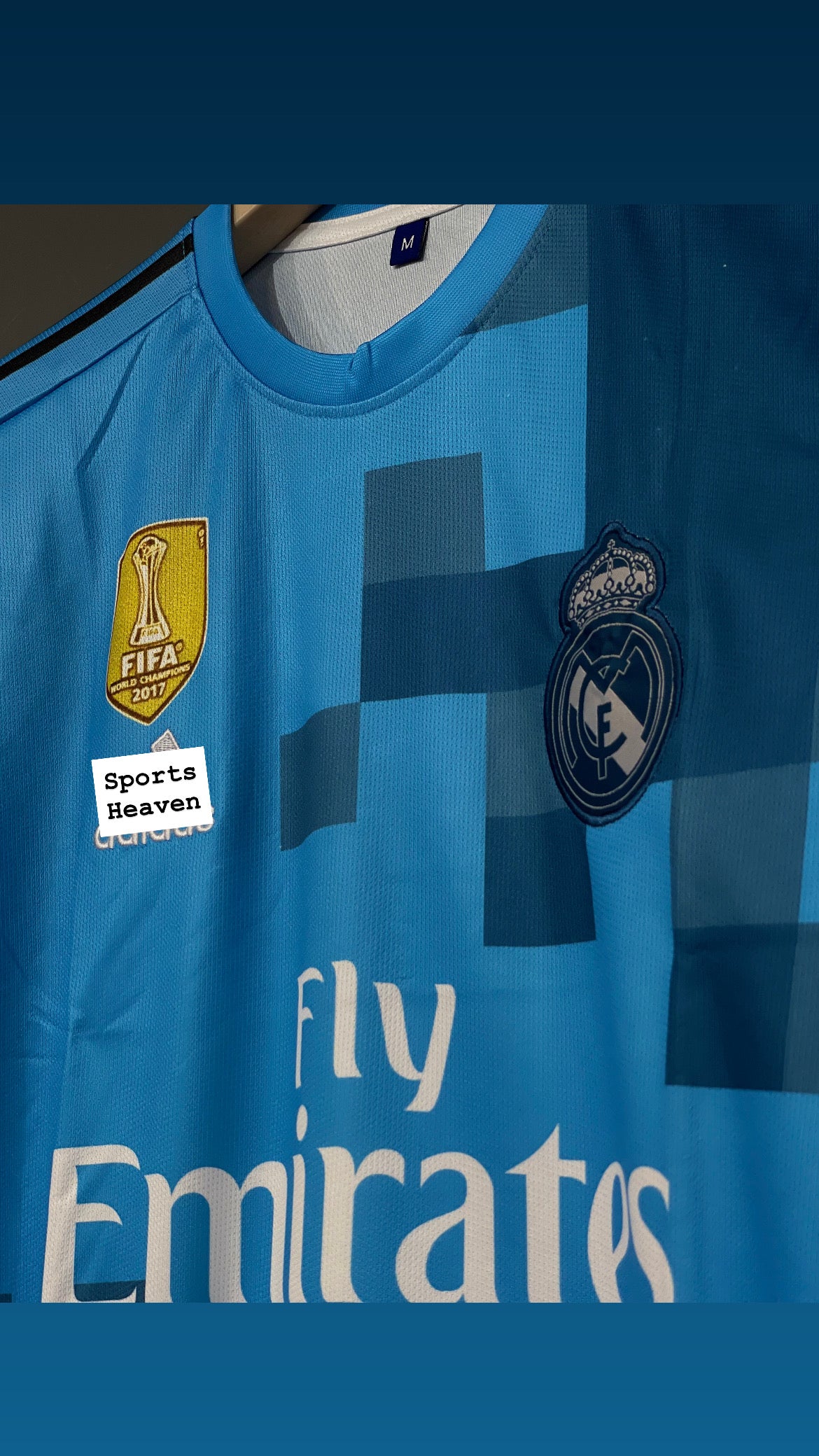 RONLDO REAL MADRID 2017 THIRD KIT FULL SLEEV EMBROIDERY
