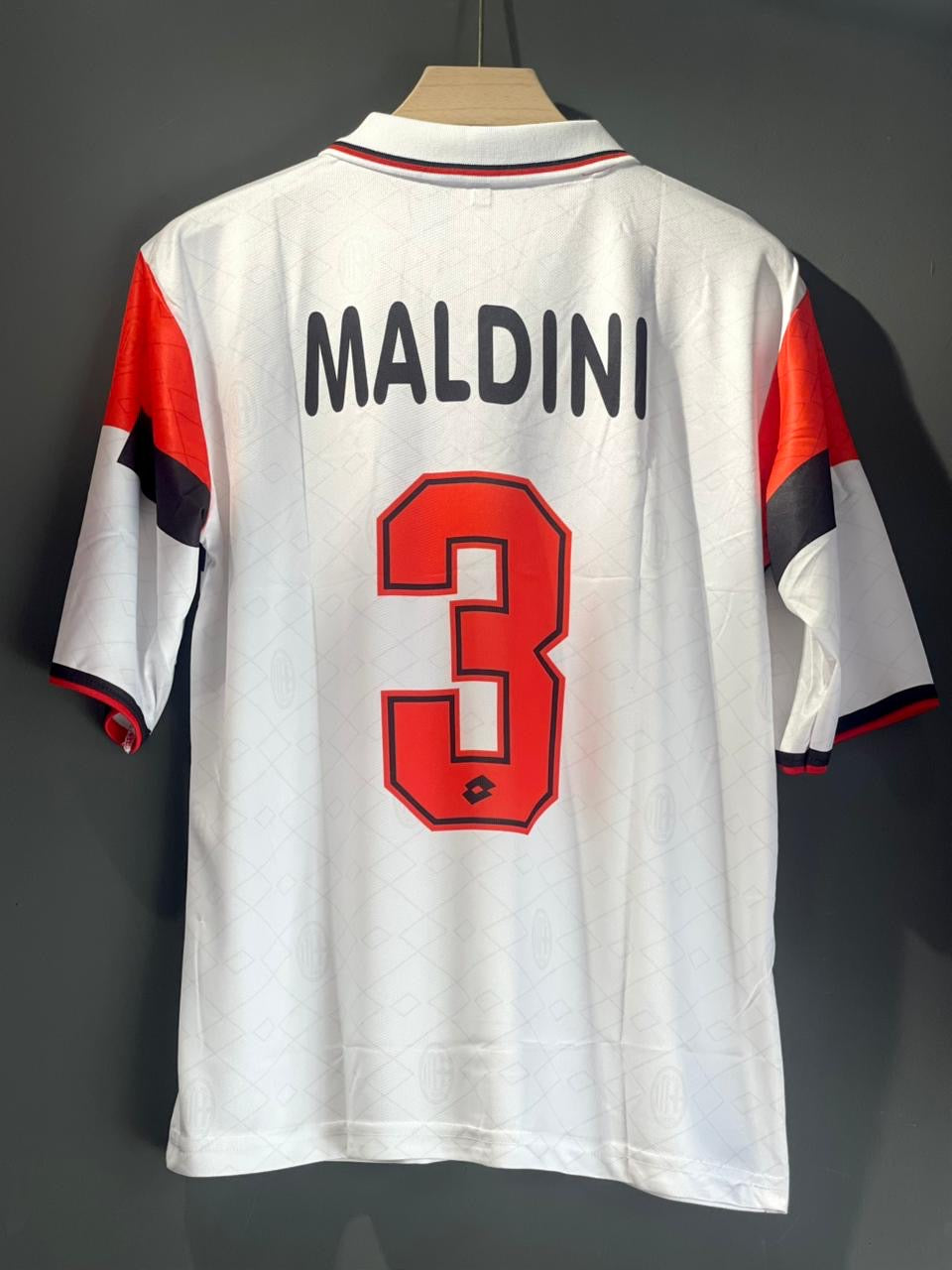 MALDINI AC MILAN POLO FIVE SLEEV EMBROIDERY