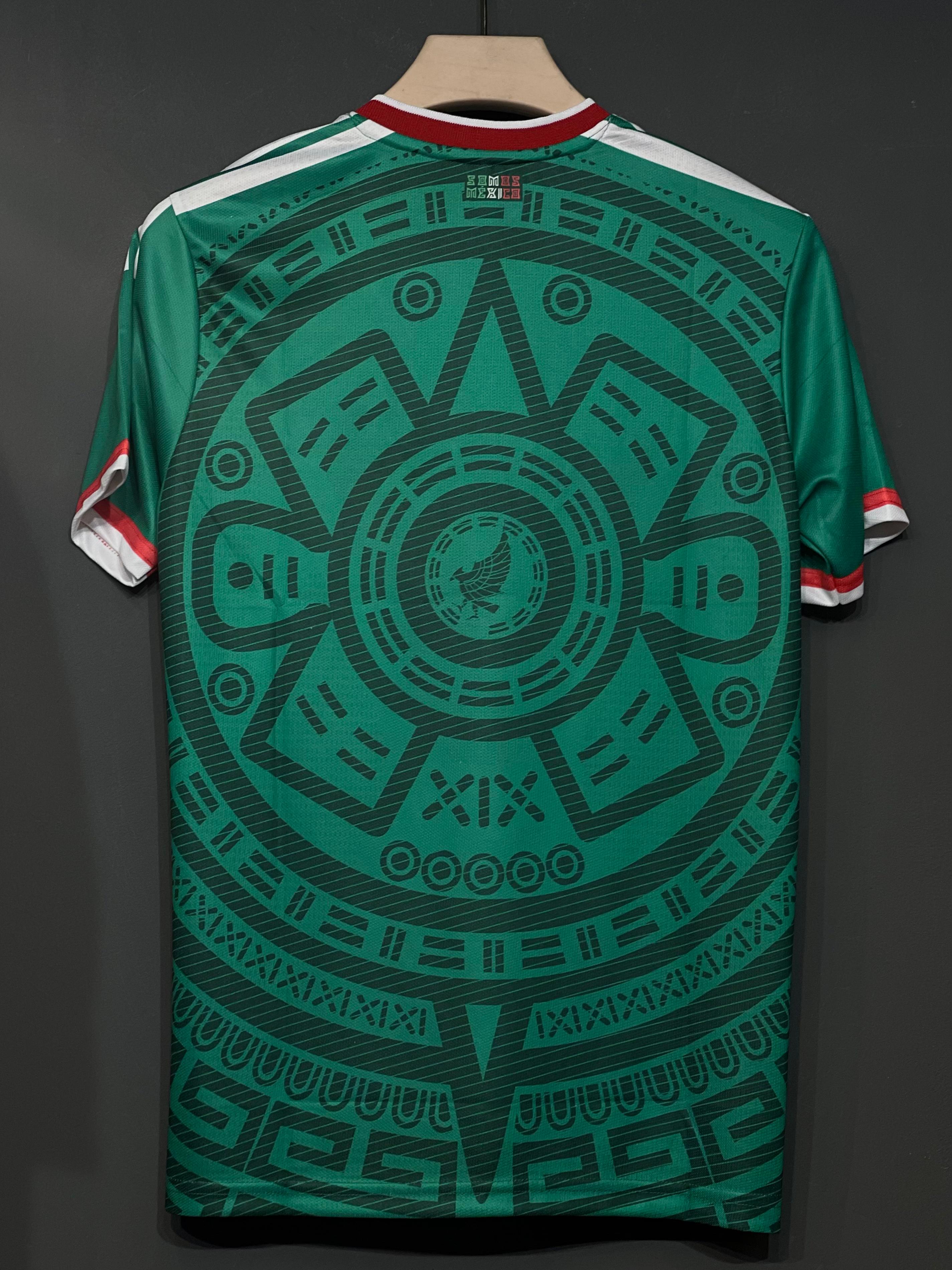 MEXICO 2026 WORLD CUP HOME KIT EMBROIDERY